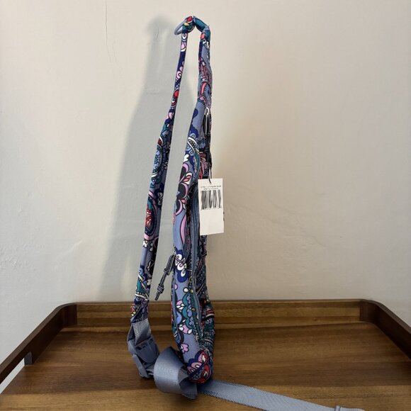 Vera Bradley Kona Paisley Light Purple Lighten Up Sling Backpack New - Picture 4 of 12
